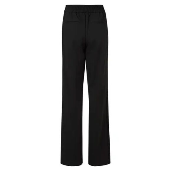 Allsaints Millie Wide Leg Trouser in Black size 4 - Picture 3 of 9